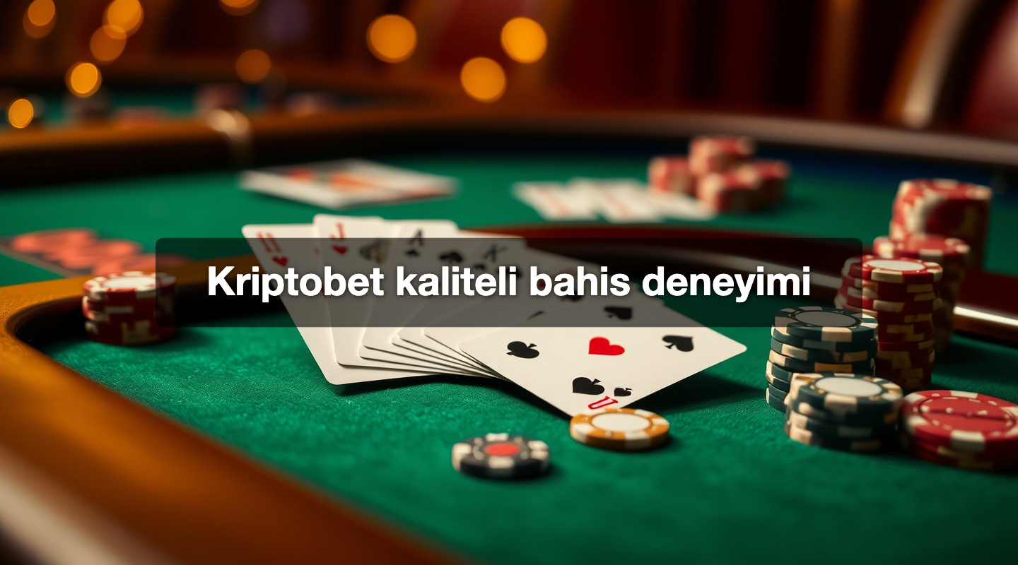 Kriptobet kaliteli bahis deneyimi