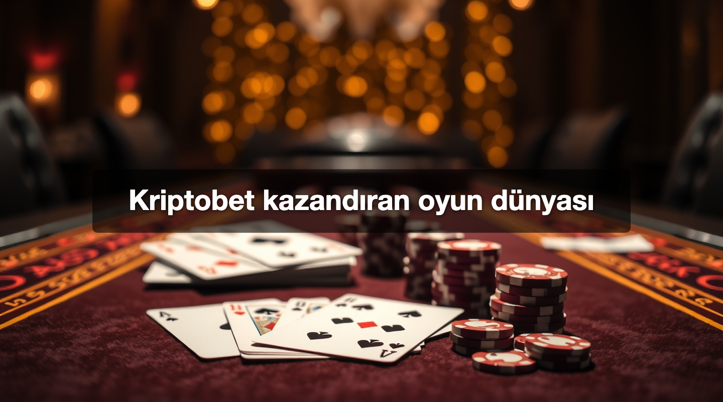 Kriptobet kazandıran oyun dünyası
